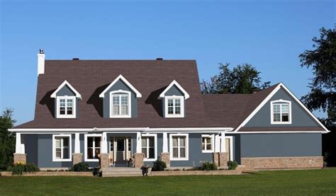 white house with blue metal roof|certainteed pacific blue siding pictures.